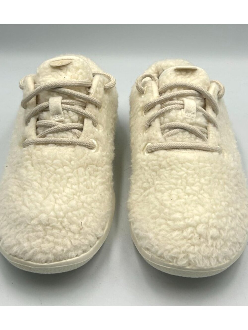 NWOB Allbirds Women's Cream Wool Runner Fluffs Casual Lace-Up Sneakers Sz 8 3279 - Picture 8 of 16